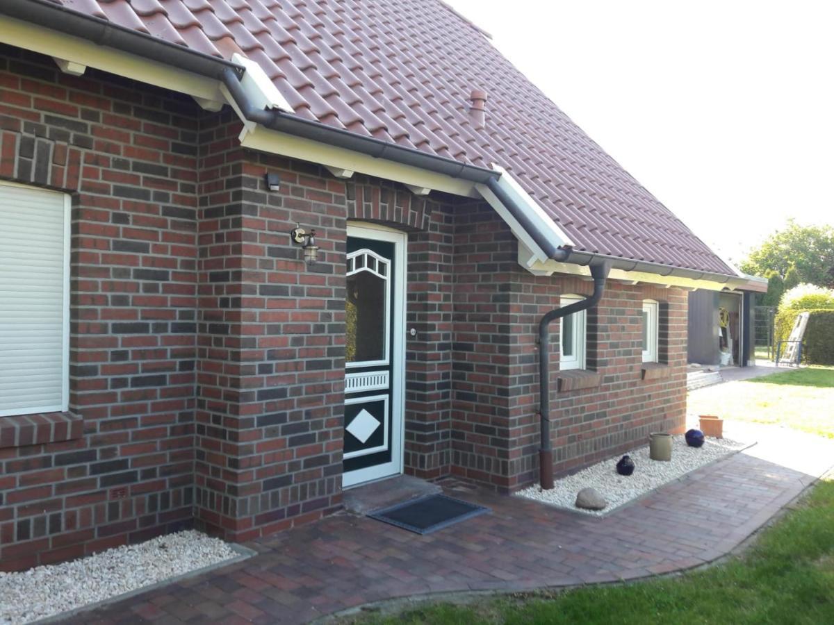 Tolles Ferienhaus In Pilsum - Ferienhaus Trientje - Mit Garten Und Ueberdachter Terrasse Eksteriør bilde